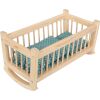 small foot Natural doll’s cradle