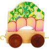 small foot Alphabet train carriage dragon body