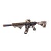 RoboTime 3D Wooden Puzzle Rubber Band Shooting Rifle M416 Carbine