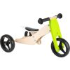 small foot Trike 2in1 wooden tricycle green