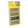Noch Grass clump light and dark green set of 104 pcs