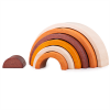 Bigjigs Baby Wooden Folding Rainbow Natural