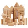 Le Toy Van Natural Wooden Building Blocks 60 pcs