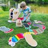 Profedu Set of sensory tracks and circles I