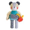 Petit Collage Teddy bear with teether