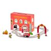 Petit Collage Fire Station Play Set