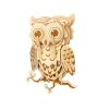 Woodcraft Wooden 3D Puzzle Owl