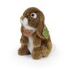 Plush brown rabbit standing 18 cm ECO-FRIENDLY