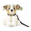 Rappa Plush dog Australian Shepherd with leash 28 cm ECO-FRIENDLY