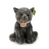 Rappa Plush cat grey 25 cm ECO-FRIENDLY