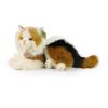 Rappa Plush cat calico tri-colour 30 cm ECO-FRIENDLY