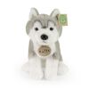 Rappa Plush husky dog sitting 23 cm SOFT COLLECTION, ECO-FRIENDLY