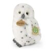 Rappa Plush snowy owl 19 cm ECO-FRIENDLY