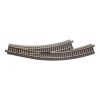 Roco Geoline Switch R3/4 arched left with base - 61154
