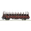 Roco Stake Wagon Kbms 440 with Steel Stakes DB - 6600268