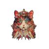 RoboTime Wooden Puzzle Cat King