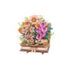 RoboTime 3D wooden puzzle Flowering book