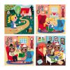 Vilac Wooden puzzle Goldilocks 4 in 1