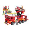 Qman Mine City Fire Line W12013 Tanker truck sprayer with platform