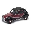 Welly Citroen 2CV 6 Charleston 1:24 black burgundy