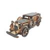 Woodcraft Wooden 3D Puzzle Old Limousine