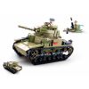 Sluban Army M38-B0711 Medium Italian Tank 2in1