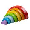 Bigjigs Baby Wooden folding rainbow small