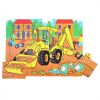 Bigjigs Toys Wooden Puzzle Excavator 9 pcs