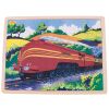 Bigjigs Toys Wooden Puzzle Historical Train Duchess of Hamilton 35 pieces