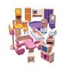 Bigjigs Toys Wooden furniture for dollhouse