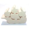 Fauna Wooden boat natural