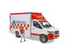 Bruder MB Sprinter ambulance with medic