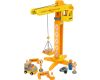 small foot Wooden crane with accessories