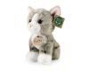 Rappa Plush cat grey 18 cm ECO-FRIENDLY