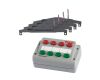 Piko Set of Analog control panel and 4 switches for turnouts - 55392