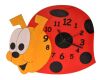 DoDo Children's wooden clock ladybug