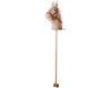 Bigjigs Toys Corduroy horse on a stick