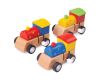 Bigjigs Toys Wooden colourful wind-up machine 1pc