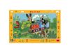Dino Paper puzzle Mole and locomotive 15 pieces