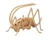 Woodcraft Wooden 3D puzzle cricket