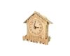 Woodcraft Wooden 3D puzzle clock house