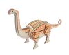 Woodcraft Wooden 3D Puzzle Brontosaurus