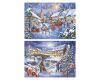 HOP Puzzle Christmas Is Coming 2×500 Large Pieces
