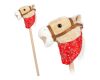 small foot Rocky the horse on a stick