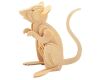 Woodcraft Wooden 3D Puzzle Mouse