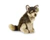 Rappa Plush wolf sitting 28 cm ECO-FRIENDLY