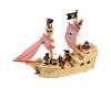 Tidlo Wooden pirate ship