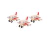Bigjigs Toys Wooden wind-up plane 1 piece