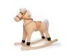 Bigjigs Toys Wooden Rocking Horse Beige