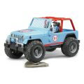 Bruder Blue car JEEP with driver